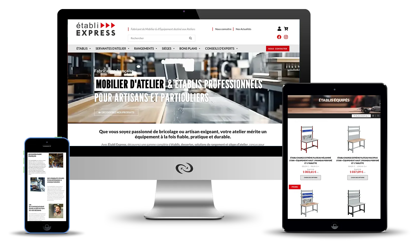 Etabli Express AliasWeb